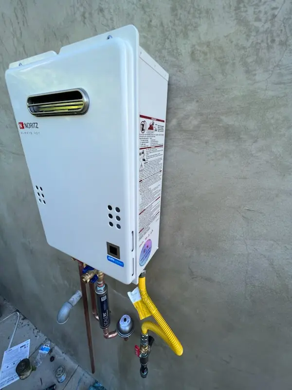 Tankless water heater installation for De Soto Village homes