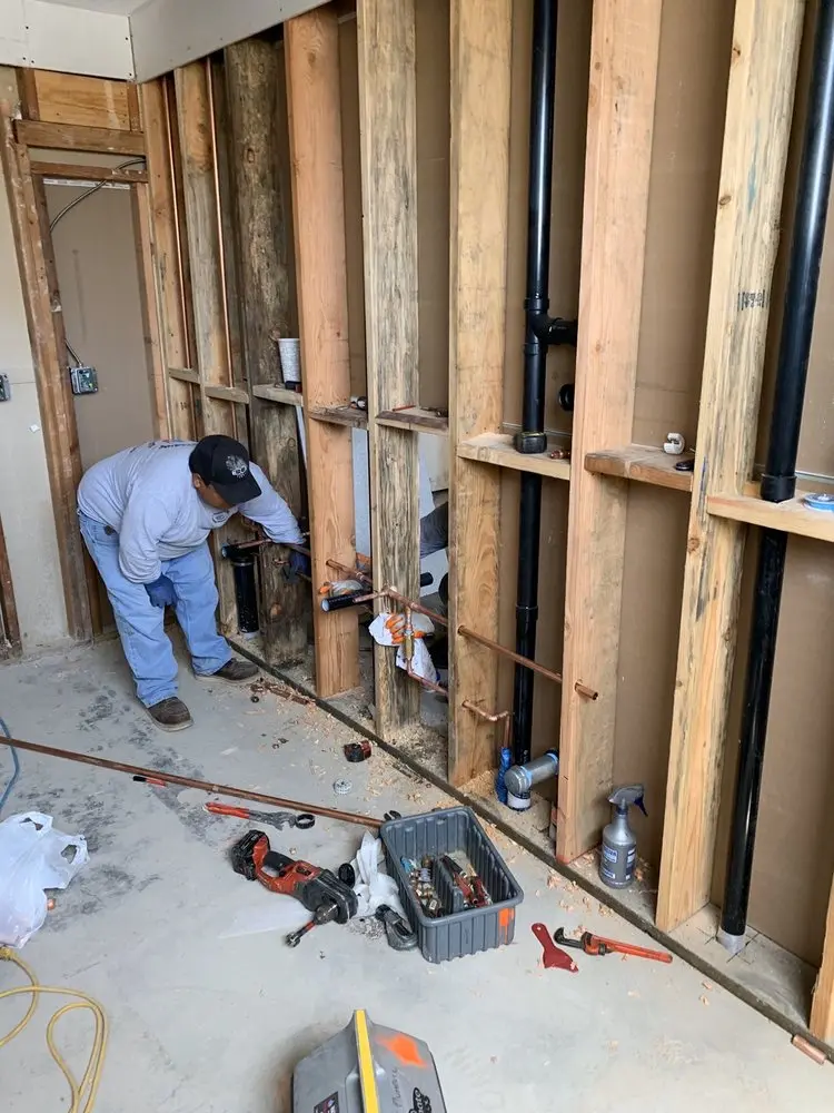Commercial rough-in plumbing for Commercial Plumbing in De Soto Village